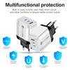 Universal Charger with EU, US, UK, AU Compatibility - Original 1U+2PD Power Adapter