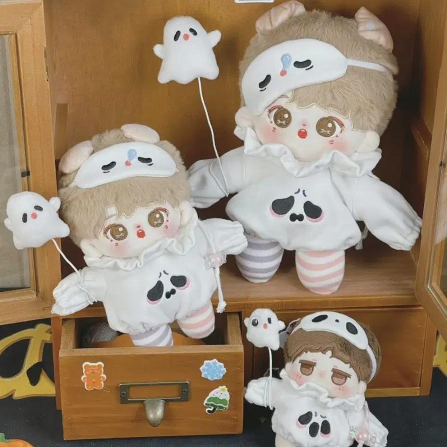 

20 см хлопковая кукольная одежда Ghost Toffee