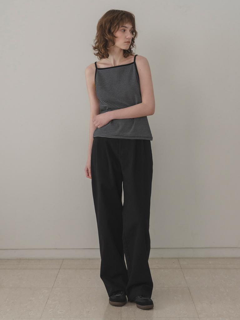 Deomiteun Savory Cotton Pants (Black)