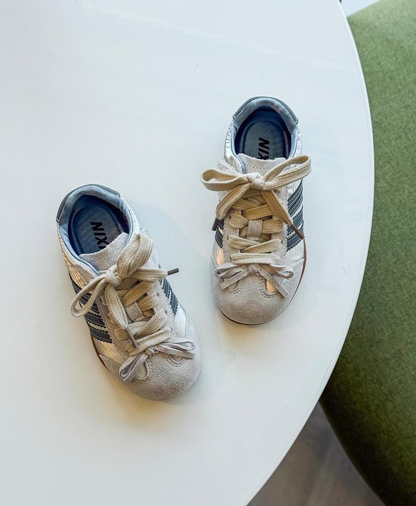 Spring 2026 Kids' Korean Style Bow Genuine Leather Shoes - Elegant, Versatile Girls' Thin Sole