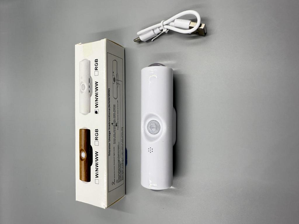 Rechargeable Wall Light: Wireless Bedside Lamp with Motion Sensor and Colorful Gradient for Bedrooms and Hallways