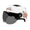 Cat Ears Electric Car Helmet Men and Women Half Helmet