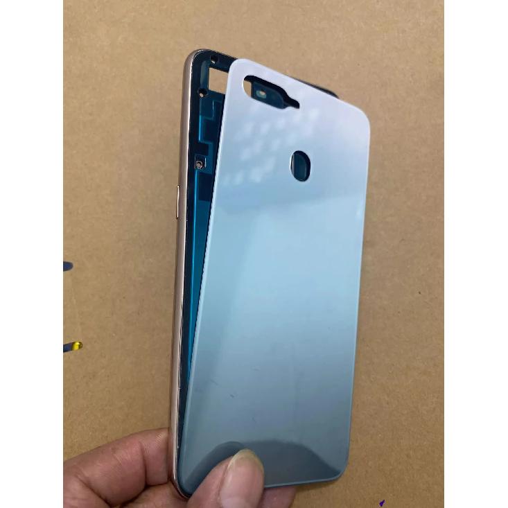 LCD Faceplate Frame Middle Bezel For Oppo F9 F9 Pro A7X Battery Cover Back Rear  Housing Middle Frame Side Key Button