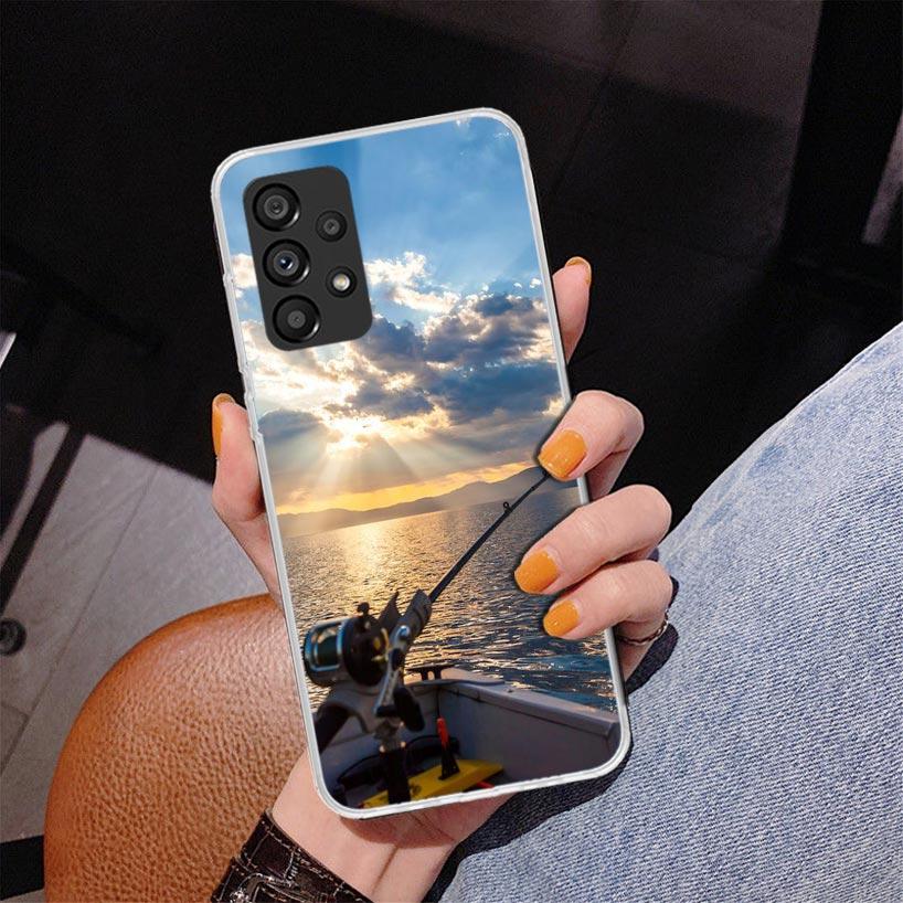 Wędka wędkarska na otwartym morzu Etui na telefon Phnoe do Samsung Galaxy A17 A37 A57 A16 A26 A36 A56 A15 A14 A13 A55 A54 A53 A35 A34 A33