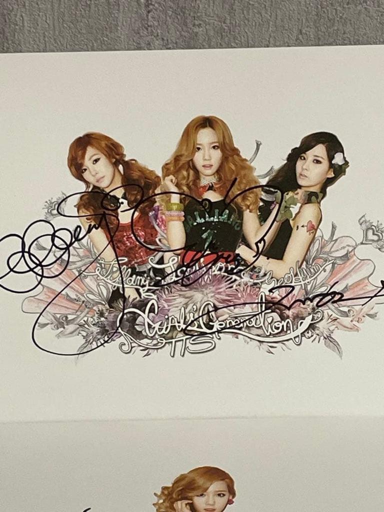 [USED] Girls' Generation TTS CD signed