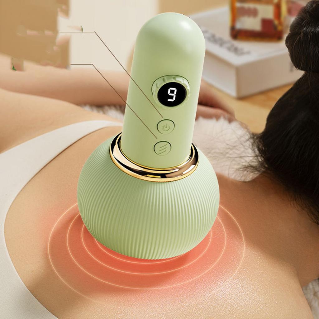 Electric Meridians Brush For Cupping And Massage Machine