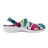 Unisex Printed EVA Clogs Breathable Lightweight Garden Shoes Slip On Beach Bathroom Pool Home Summer Wear Indoor Outdoor Use