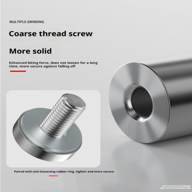 2/4 Pezzi Fissaggi per Vetro 16/19/25/40 mm Acciaio Inossidabile Acrilico Supporti per Pubblicità Viti per Fissaggio Cartelloni Segnaletici Ferramenta
