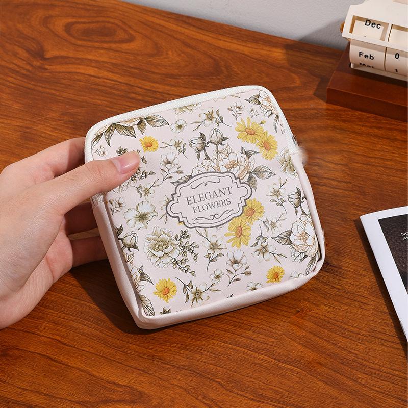 Van Gogh Oil Painting Multi-Purpose Large Capacity Pouch for Coins, Earphones, Data Cables, Lipstick & Period Essentials