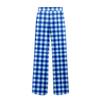 Men's Drawstring Pocket Casual Pants Plaid Stripe Print Pocket Casual Pants Home Pajama Pants