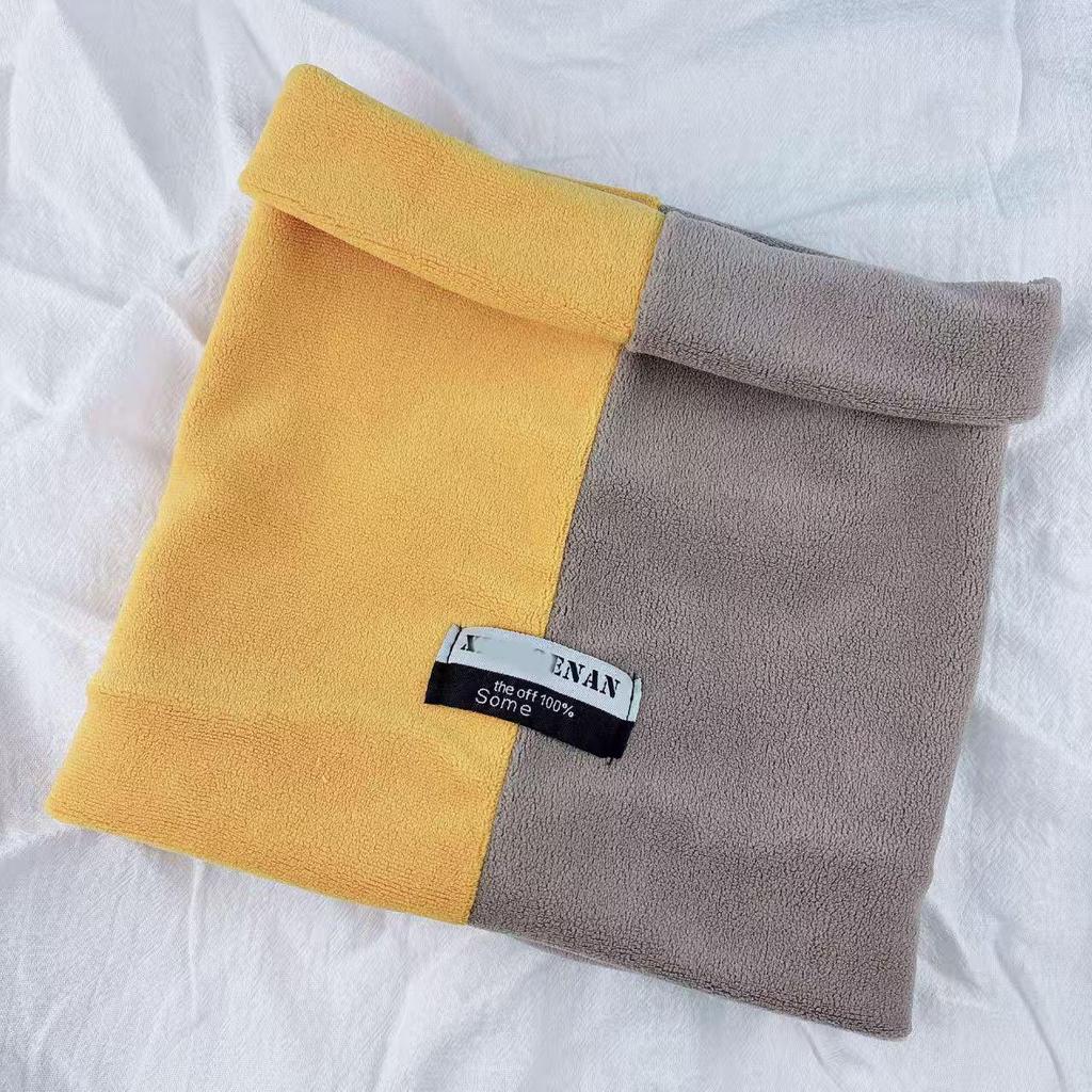 Męski polarowy komin rowerowy w stylu koreańskim - Wiatroodporny i ciepły na jesień/zimę