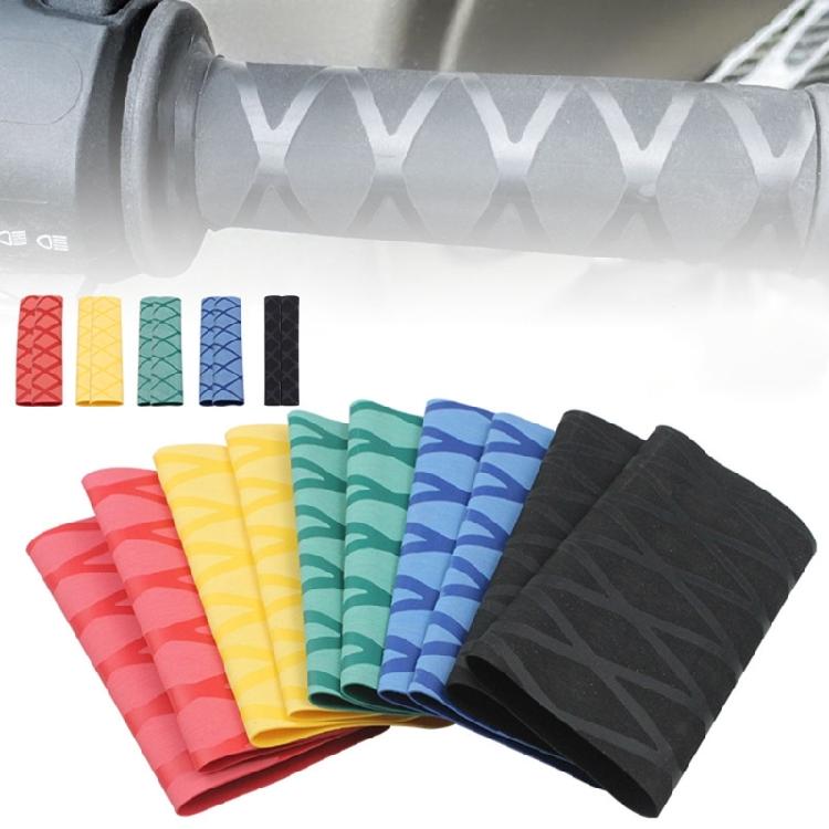 1 Pair Rubber Grip Glove Motorcycle Handlebar/Brake Cover Motorbike Accessory Universal Grip Glove Heat Shrinkable Cover