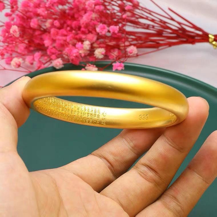 

Bracelet Women s imitation gold bracelet High-end sense inheritance bracelet Long-term non-fading jewelry 6