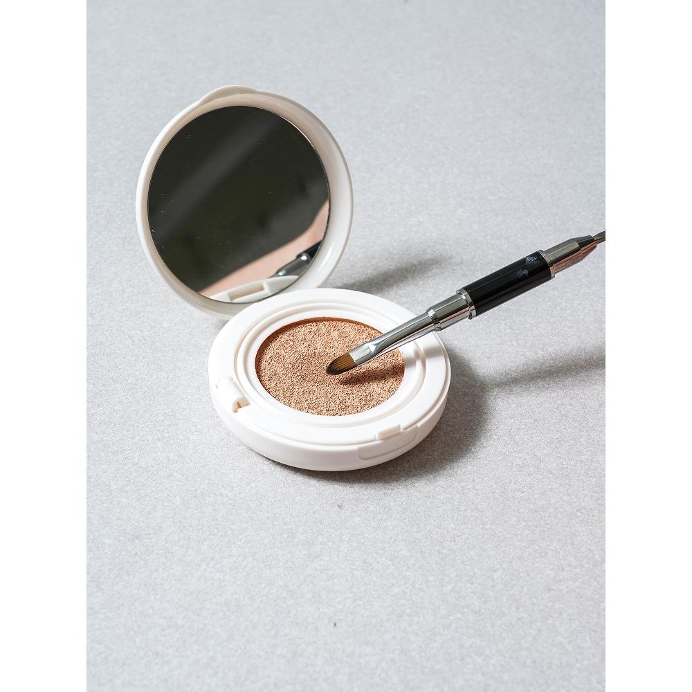 Daiso 2way Spatula   Concealer Brush