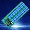 16 Channel DC 12V RS485 Relay Board RS485 Relay Module Switch Module for PLC PTZ Camera Motor LED