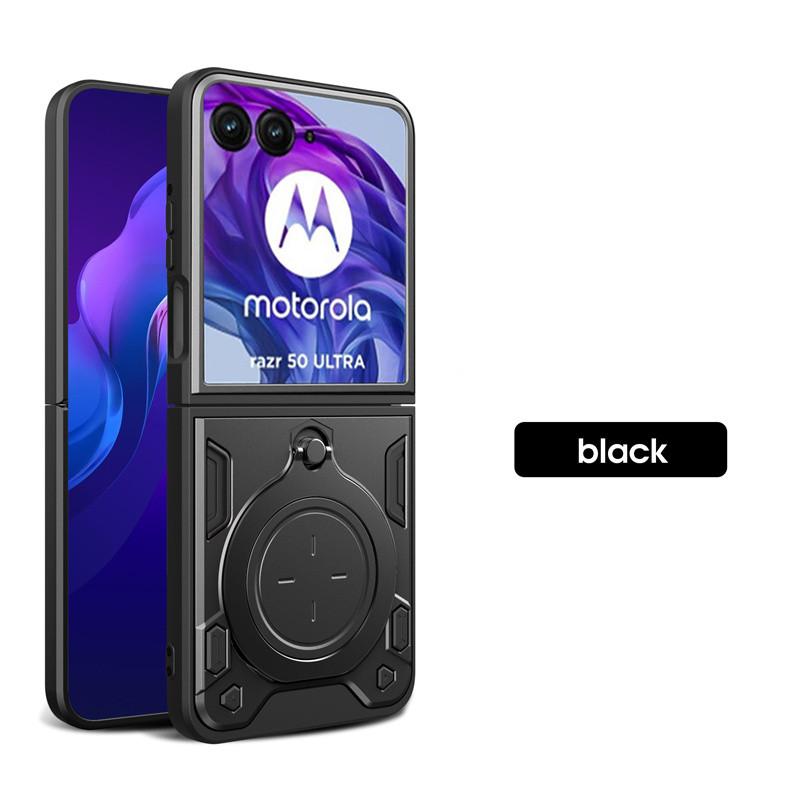 Kraftig Beskyttelsesdeksel For Motorola Moto Razr 50 40 Ultra Razr Plus 2024 2023 Deksel Stativholder Støtsikkert Funda Coque Capa