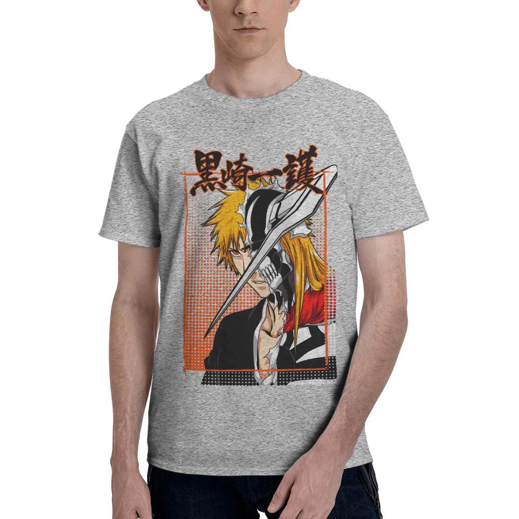 Anime Bleach Thelust Unisex TShirt Clothes Humorous Tees Short Sleeve fugees Cotton