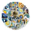 Van Gogh Art Masterpiece Stickers: 50 Sheets for Phone Cases, Journals, Notebooks, Laptops, and DIY Decoration.