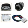 2x Front Turn Signal Light Socket Connector Harness w/ Wire Kit For Honda Acura