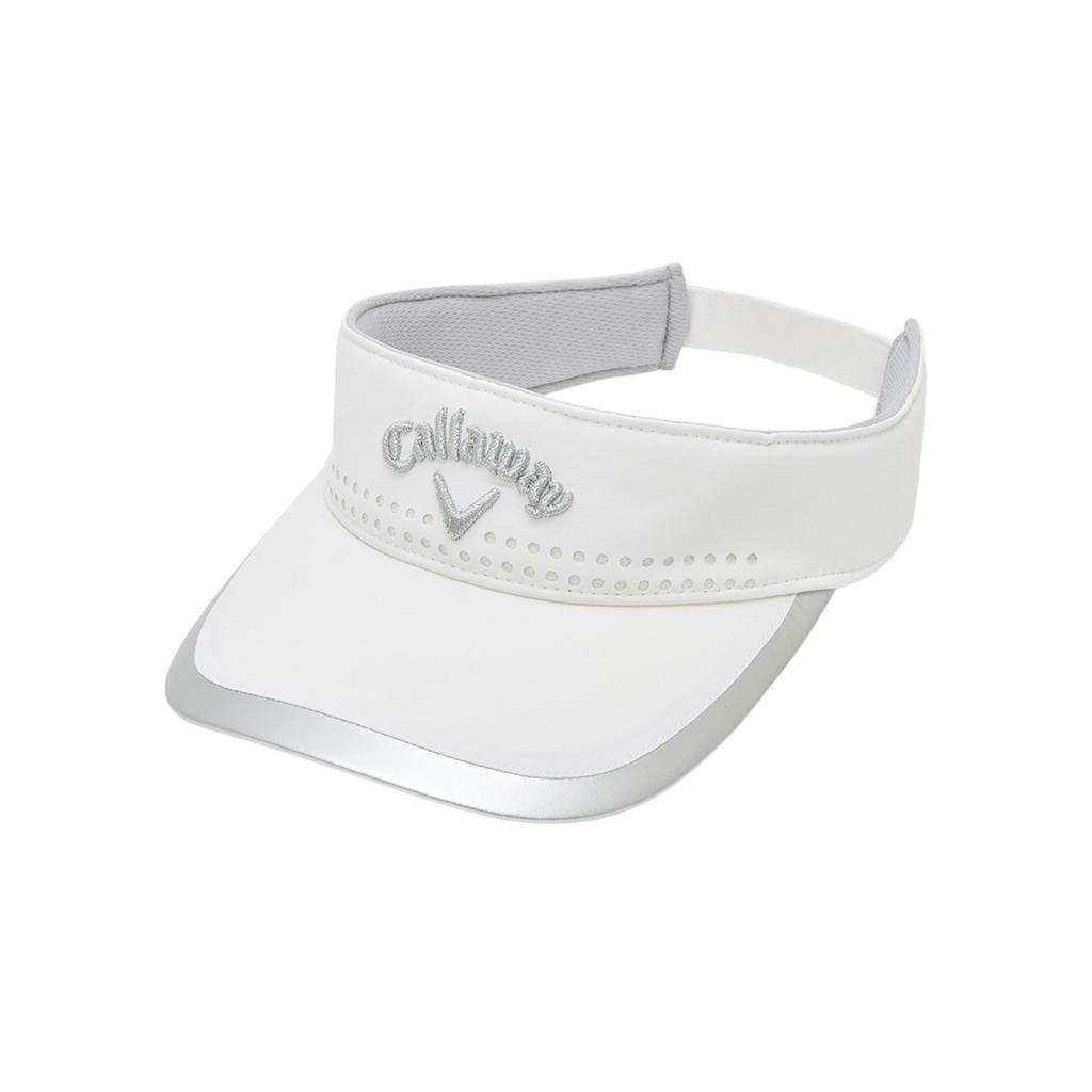Sun Visor Golf Hat C25191206 FR [Callaway] Women's (Adjustable Size) / / 1030_White