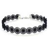 6Pcs Exquisite Lace Decor Choker Necklace Beautiful Elastic Polyester Women Choker for Party