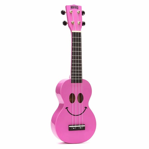 MAHALO Soprano Ukulele Art Series U-SMILE Pink