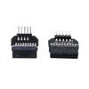Motherboard USB 3.0 19/20pin To USB 2.0 9pin Adapt Connector Front Panel Plug-in