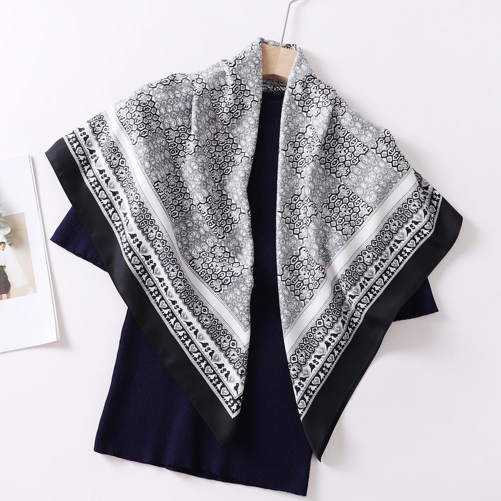 Новый дизайн роскошный женский шарф из саржи — фото 10