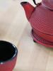 Gietijzeren Beschermende Standaard Voor Een Hete Ketel Pot