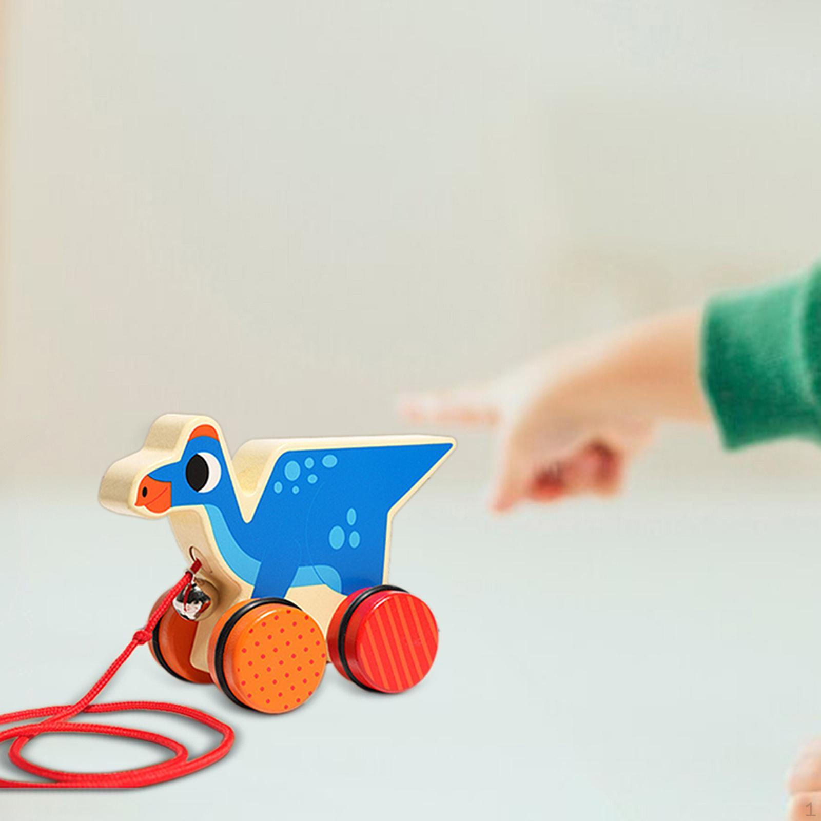 

Игрушка-каталка с животными на веревочке для малышей и детей постарше Pterosaur