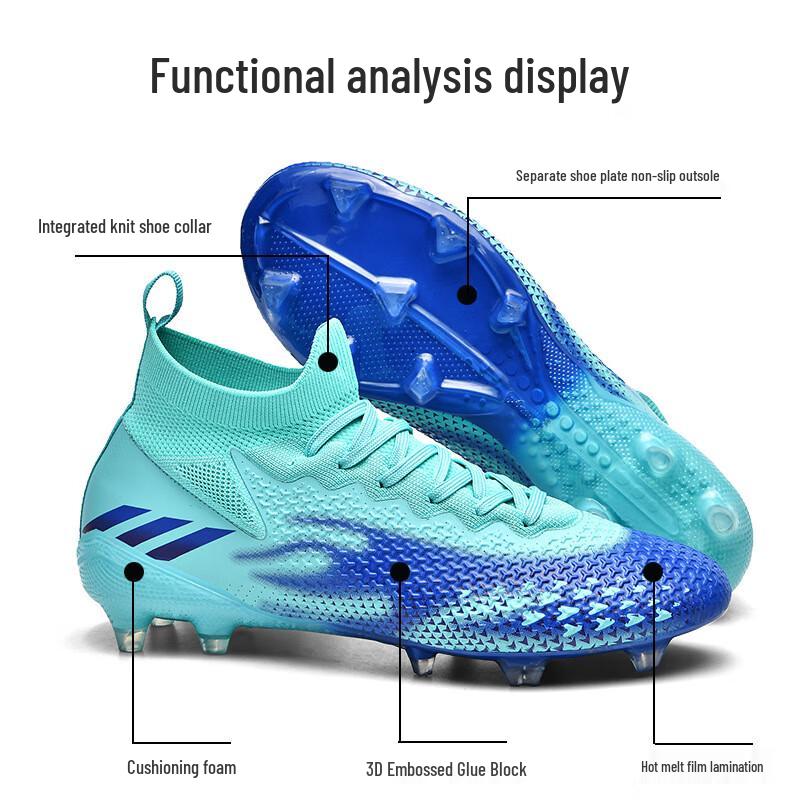 Высокие футбольные бутсы Poozon US 5