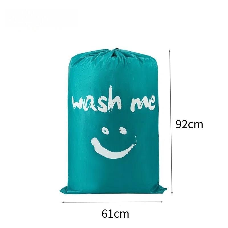 Household Laundry Bag Travel Storage Pouch Machine Washable Dirty Clothes Organizer Wash Drawstring Bag Large Capacity Bag