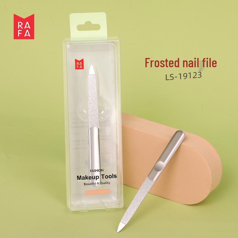 

Rafa LS-19123 Stainless Steel Double-Sided Frosted Nail File