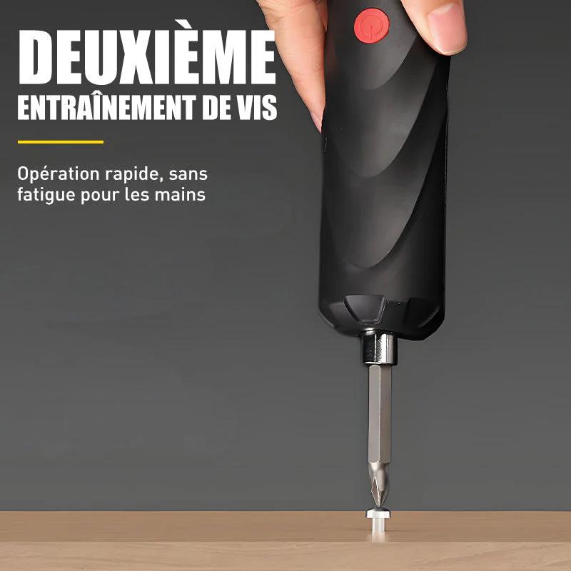 Electric Screwdriver Battery Rechargeable Cordless Screwdriver Powerful Impact Wireless Screwdriver Drill Electric Screw Driver