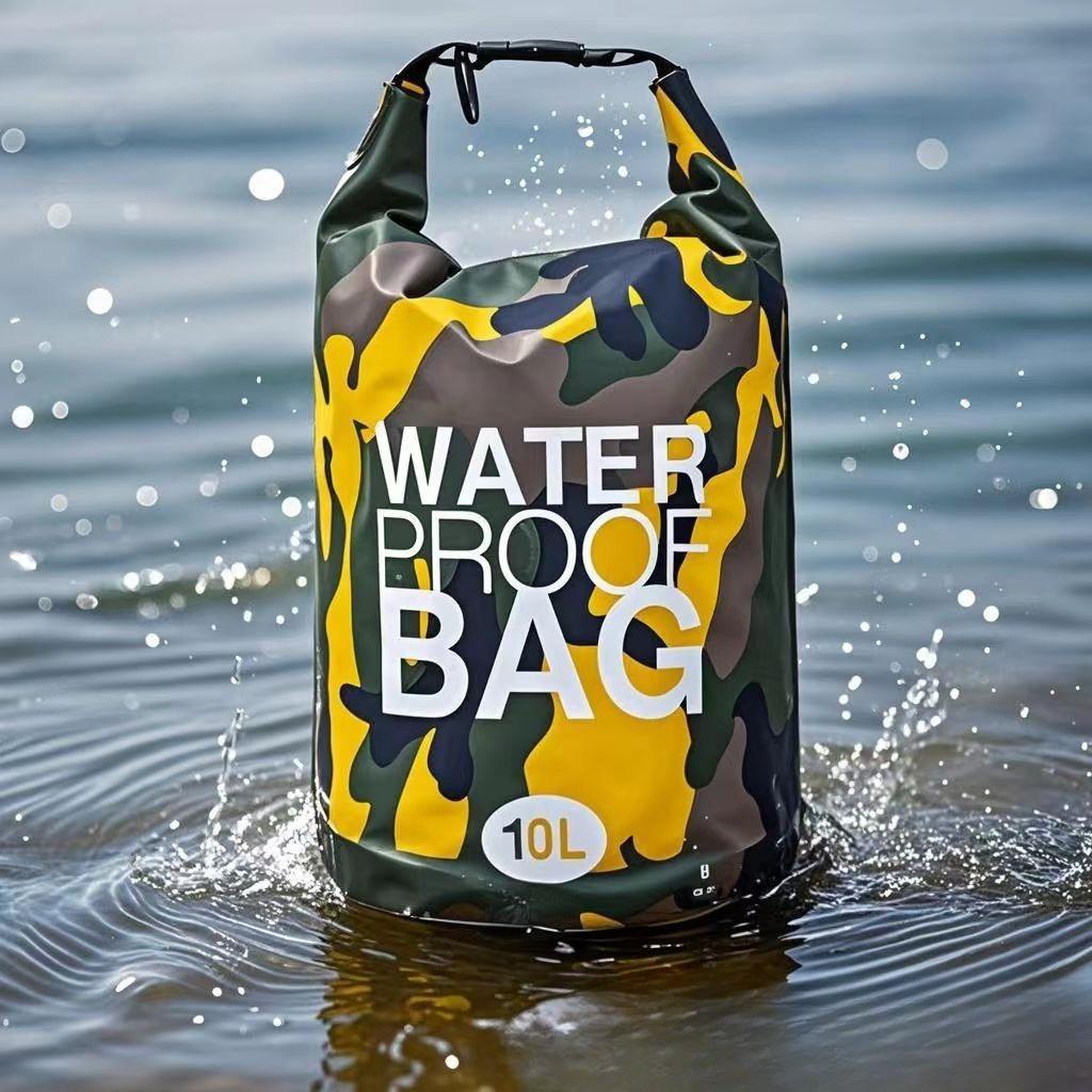 10/15/20/30L Outdoor Home Camouflage Waterproof Portable Organize bags River Hiking Dry Bag PVC Coated Sundries Storage Bags