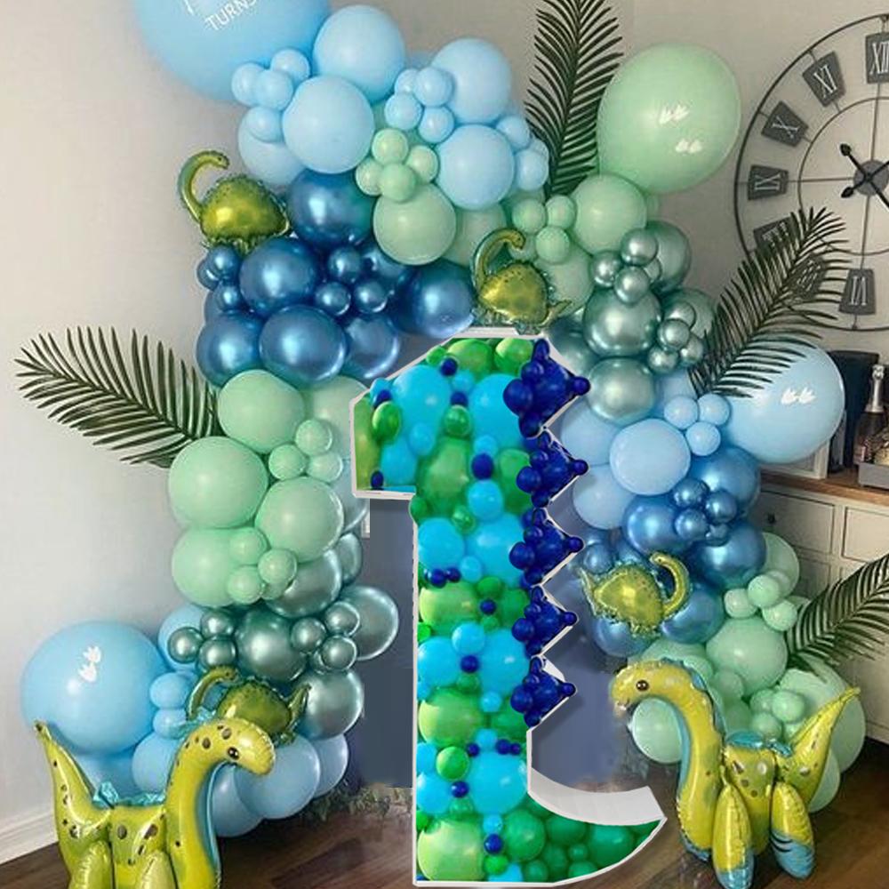 1Pcs 73cm Dinosaur Frame KT Board Without Balloon Party Decor for Birthday Boy Kids Gifts Home Party Decoration Only KT Board