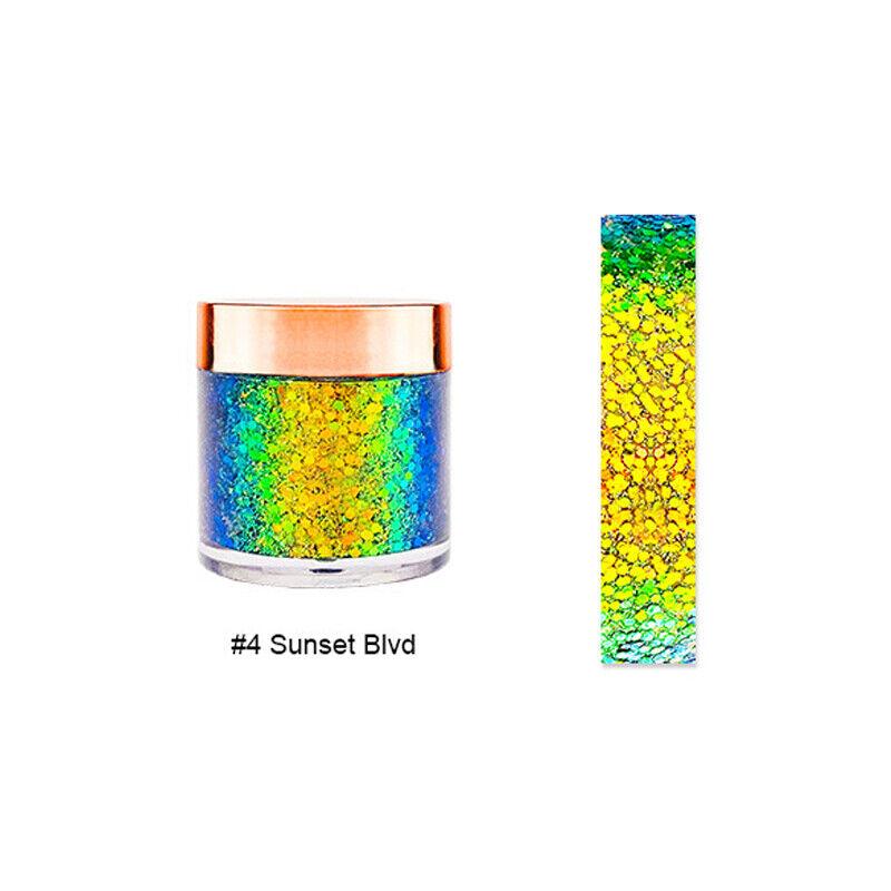 Multichrome Chameleon Eyeshadow Face Body Makeup Shining Aurora Pigment Chrome