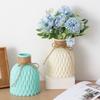 Modern Imitation Ceramic Vase Flower Pot Home Decoration Plastic Vase Nordic Style Flower Arrangement Home Decoration.