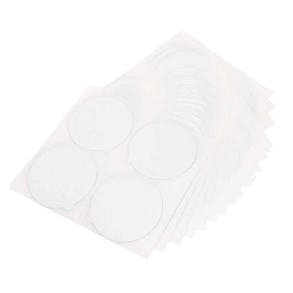 100 Pcs Set Compatible Coffee Pod Stickers 51mm/2.0in Aluminum Foil Seals For Coffee Capsules