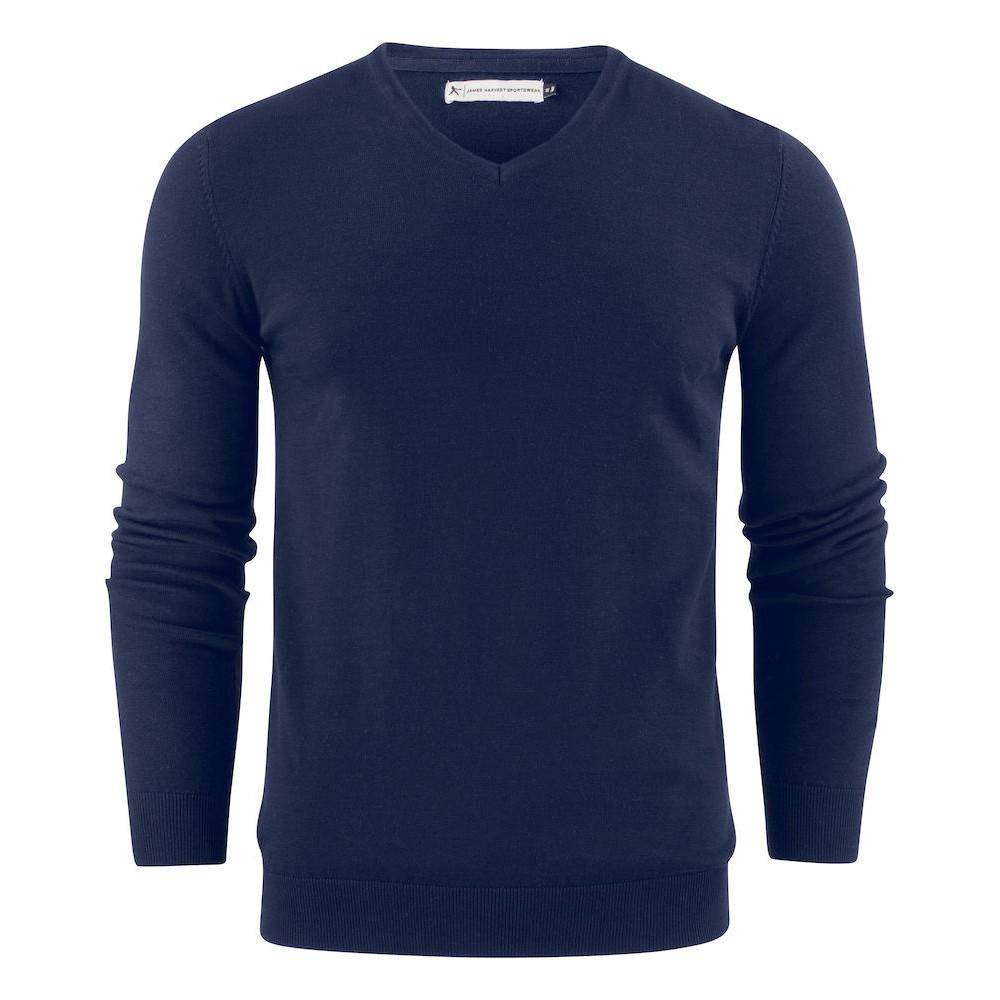 James Harvest Mens Ashland V Neck Sweatshirt