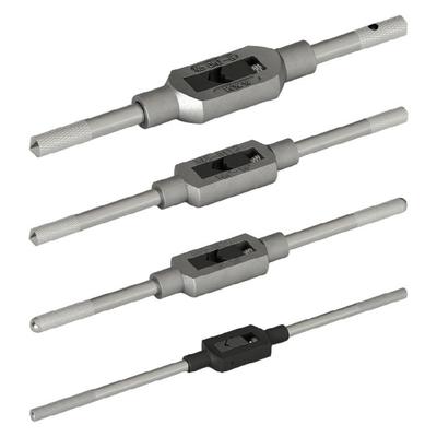 Ergonomic Tap Wrench Threading Tool Adjustable Design Zinc Alloy Construction with Fatigue Proof Grip For Extended Use