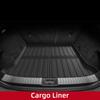 LUCKEASY Left Drive for Mazda CX-30 CX30 Fuel 2020-2025 TPE 3D Car All-weather Floor Mat Trunk Pad Protective Accessories Black