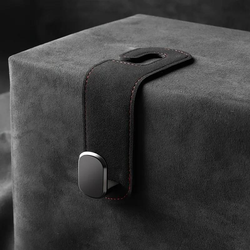 1pc Universal Auto Seat Headrest Hook Fur Zinc Alloy Car Storage Hanger Car Auto.