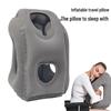 U-shaped Inflatable Travel Pillow for Face-Down Sleeping
