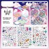 Infeel.Me My Little House 3D Scenery Stickers - Miniature Two-Layer Quiet Book Series