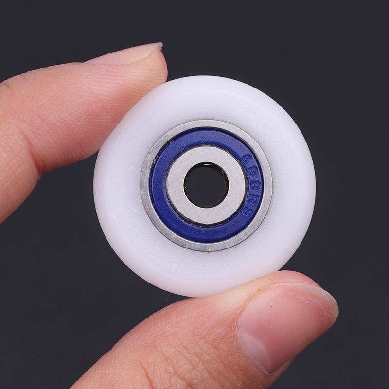 10Pcs Door Roller Replacement Shower Runner Wheels 19/23/25/28Mm Wheels Diameter 6Mm Hole For Shower Enclosures Steam Cabins