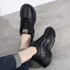 Spring and Autumn Leather Waterproof Student Sports and Leisure Shoes Platform Travel Shoes