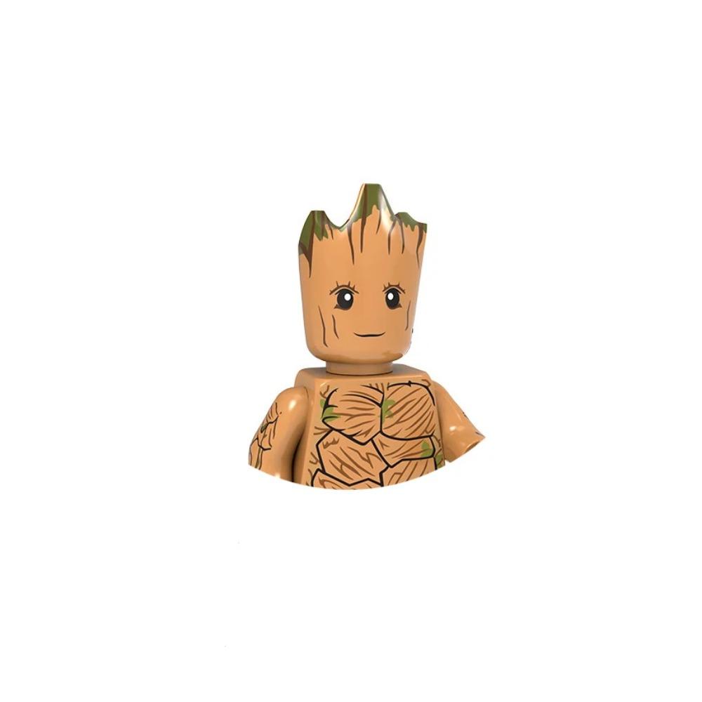 Disney Hot 3D Mini Avengers Superhero Character Model Set Building Blocks Assembling Toys Children's Birthday Gifts Boys Girls