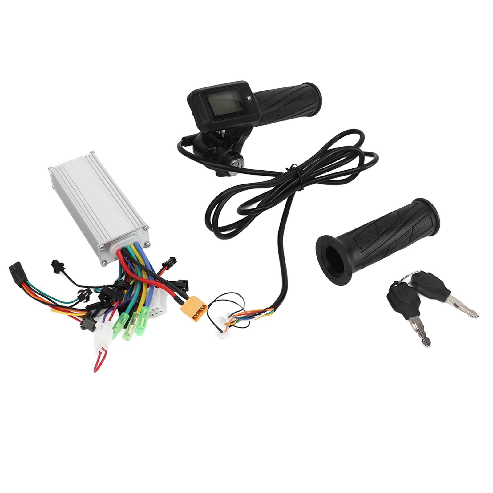

36V 48V 500W Electric Scooter Controller 805 Full Twist Throttle Panel Set Electric Bike Conversion Kit