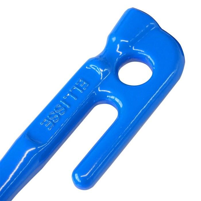 [Ellis] Forged Pegs [Ellis] Stake 38cm 4-Pack Blue Powder Coating MK-380BL Made in Japan